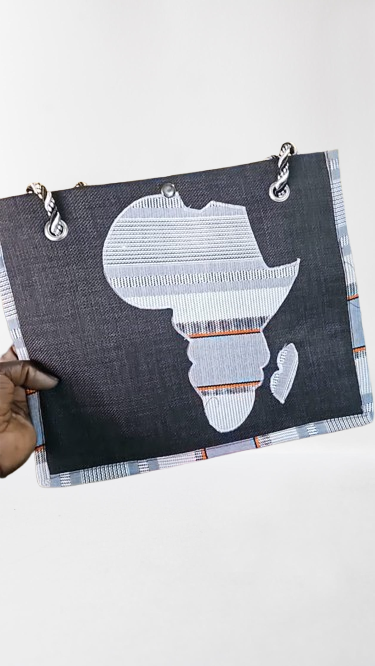 Sac en finition carte afrique