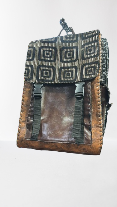 Sacs au dos avec cuir de chèvre