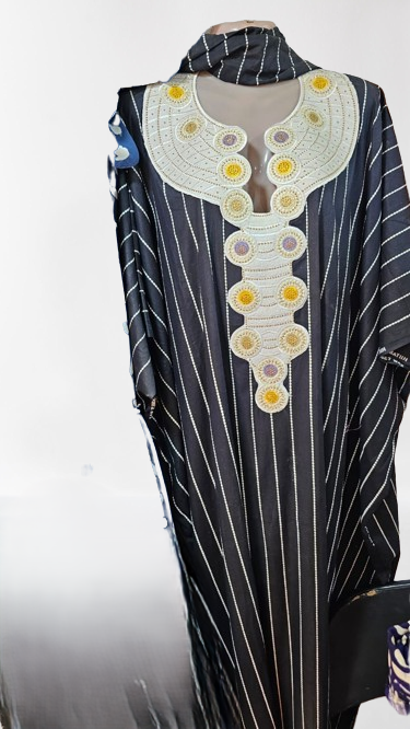 Les robes africaines avec broderie