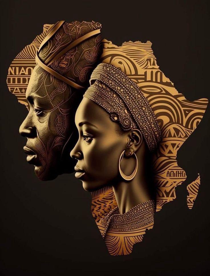 Tableaux africains Rectangle