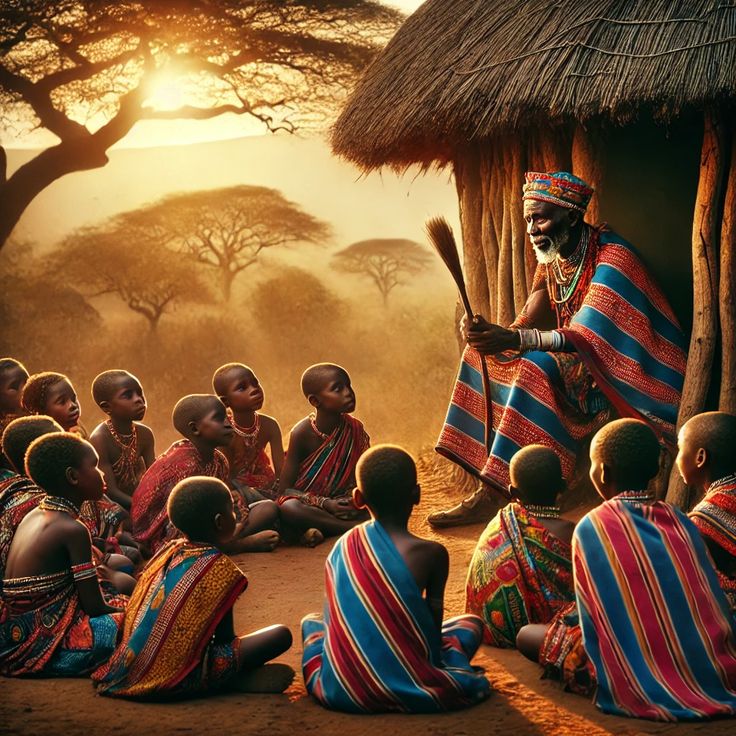 Tableaux africains carré