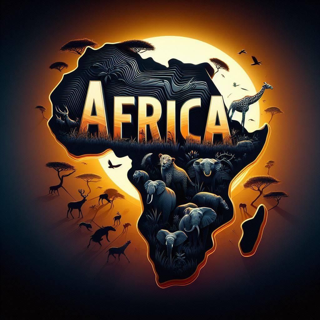 Tableaux africains carré