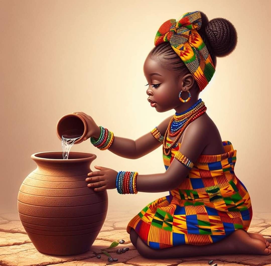 Tableaux africains carré
