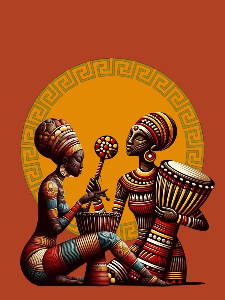 Tableaux africains Rectangle