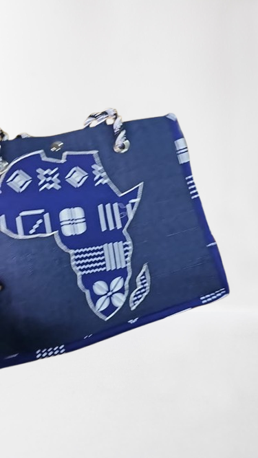 Sac en finition carte afrique