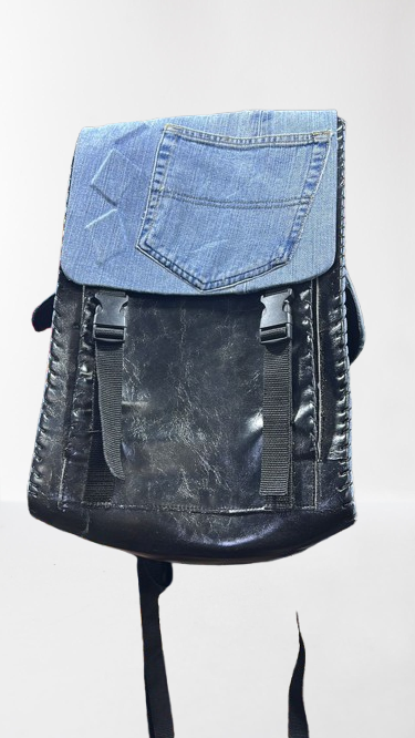 Sacs au dos avec cuir de chèvre